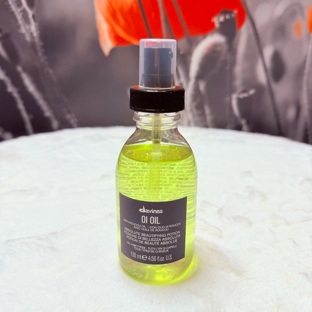 Davines OI Oil Absolute Beautifying Potion for All Hair Types 4.56 oz
